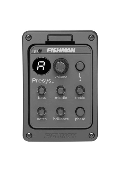 Fishman 201 Presys Blend Ekolayzer Modeli İle Nikel Jack Yuvası Ve Dahili Tuner Özellikleri