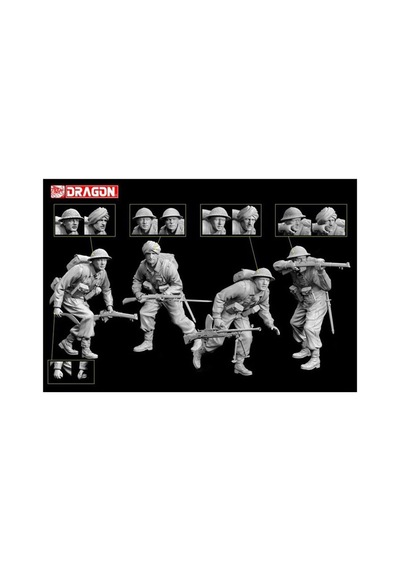 1/35 Monte Cassino Müttefik Taarruzu Figür Maketi, Dragon 6515