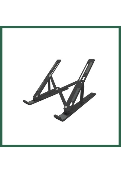 Bezos 7 Kademeli Ayarlı Katlanabilir Laptop Tablet Standı Siyah Bzs01