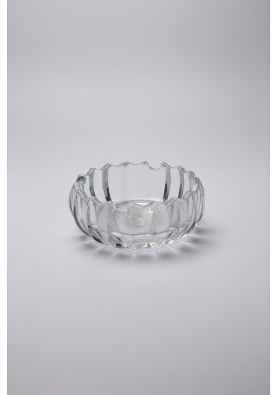Modern Tasarım Şeffaf Cam Küllük Kül Tablası 12 Cm