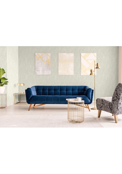 Ephes 1003-3 Eskitme Kumaş Duvar Kağıdı 10m²