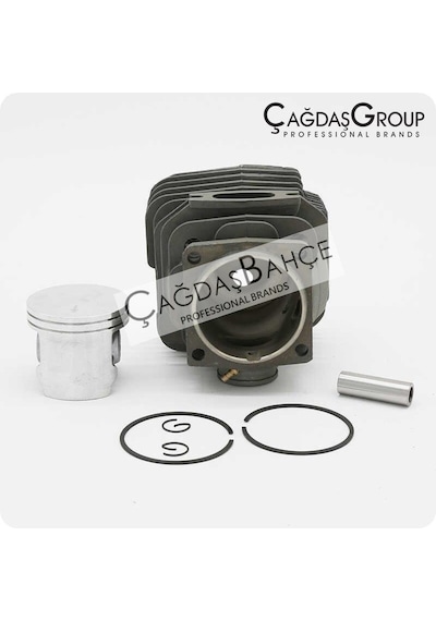Husqvarna 394 / 395 Testere Nikasil Silindir Piston Seti 56 Mm
