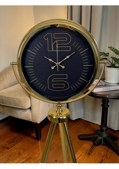 Büro Ev Ofis Hediyesi İçin Golden Majestic Tripod Ayaklı Saati Diğer