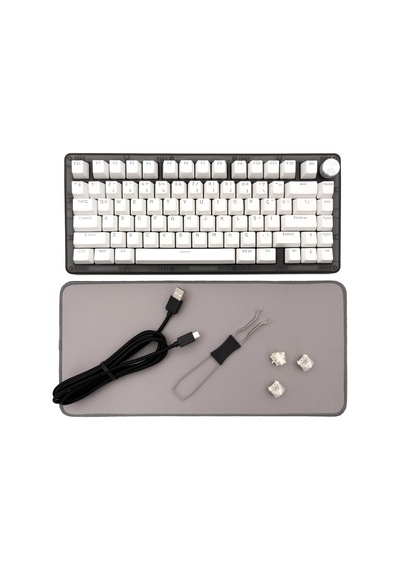 Klasse K75 He Manyetik Klavye Mist Pearl