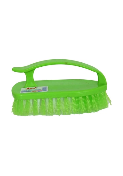 Yaka Fırçası Sembol Plastik Tutma Saplı Fırça Karışık Renk 14 Cm Çok Renkli