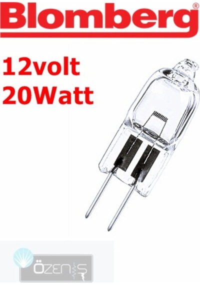 Blomberg Uyumlu Marka Davlumbaz Için 12V Halojen Lamba - Ampul 424421761