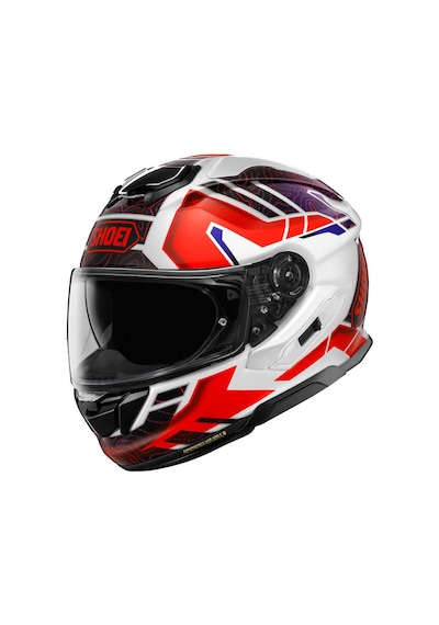 Shoei Gt-Aır 3 Kask Hıke Tc-10 Kapalı Motosiklet Kaskı Beyaz - Kırmızı - Siyah