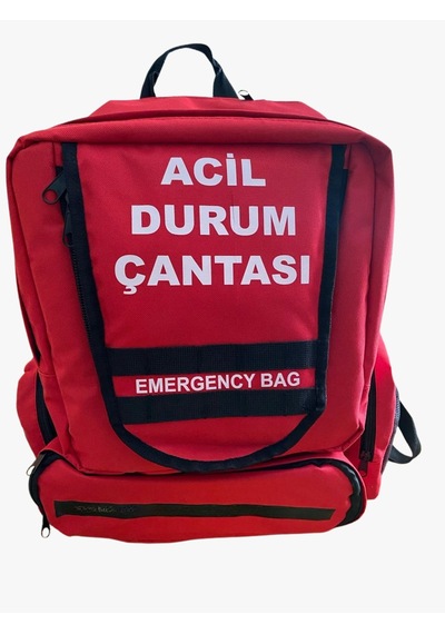 Mega Deprem Çantası Tam Kapsamlı Uzman Acil Durum Çantası