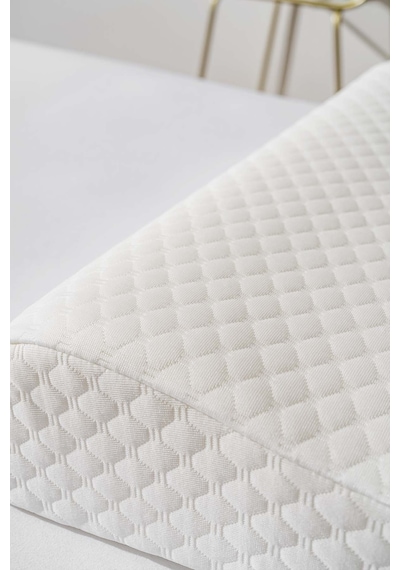 Rivaistanbul Valessa Viscon Ortopedik Yastık 35x55x10 Cm Ekru