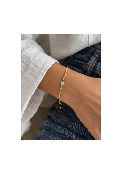 Gold 14k Altın Kaplamalı Jewelry Balıksırtı Zincir Altın