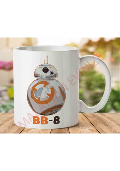 Bb-8 - Star Wars Baskılı Seramik Kupa Bardak