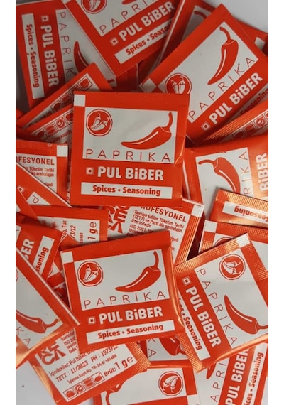 Masterpack Tek Kullanımlık Pul Biber 1000 Adet