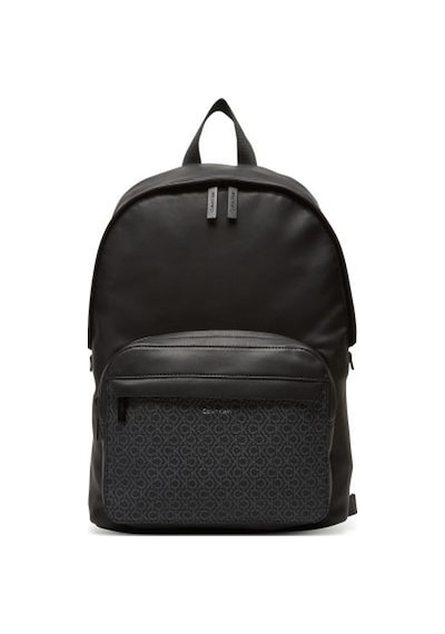 Calvin Klein Mono Baskılı Erkek Sırt Çantası Lv04d3187gub1 Siyah