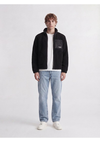 Jack & Jones Jjesoho Teddy Jacket Aw26 Noos Siyah