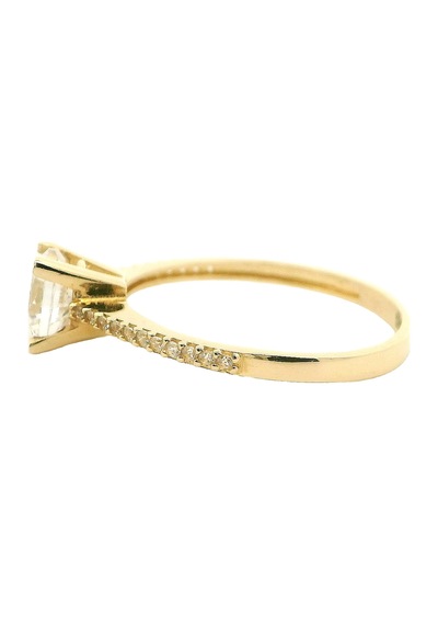 Cigold Tektaş Yüzük 14 Ayar Altın 1.70 Gr Oa-c11901029197 Renkli