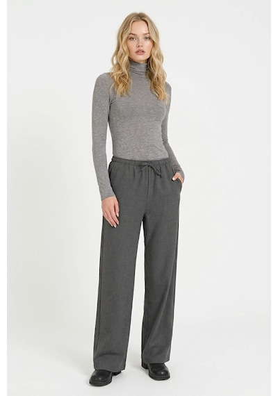 Defacto Coool Wide Leg Normal Bel Pantolon C1428ax25auar191 Antrasit