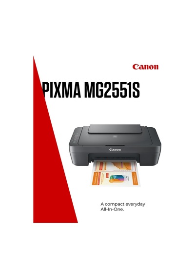 Cano Pıxma Serisi Mg2551s - Ev İçin Çok Fonksiyonlu Yazıcı, Fotokopi Makinesi Ve Tarayıcı Usb Bağlantılı En