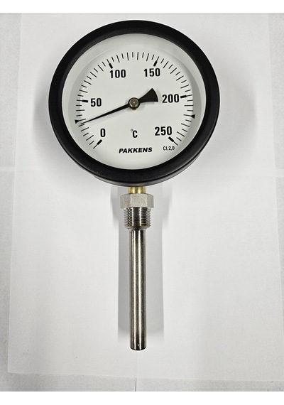 Pakkens Çap 100 Alttan 0/+250 Derece 10 Cm Termometre