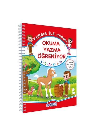 Kitapbende-Mercek Kerem Ile Ceren Okuma Yazma Seti 1. Sınıf