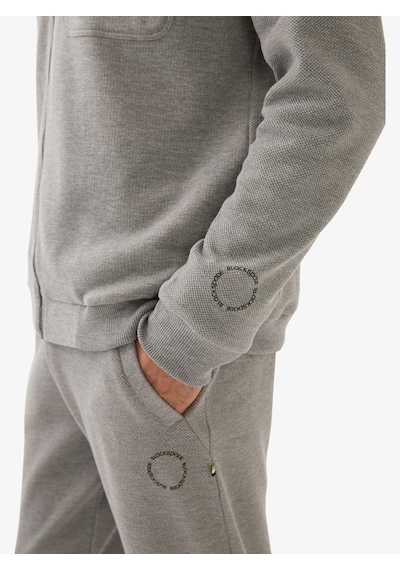 Blackspade Erkek Sweatshirt 40835 - Gri Melanj Gri Melanj