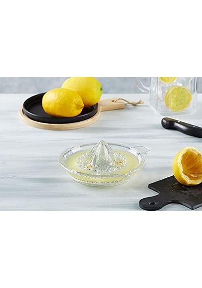 Cam Limon Sıkacağı Portakal Ve Narenciye Sıkacağı Manuel, Şeffaf Cam, Kolay Temizlenir Kulplu Taze Meyve Su Diğer