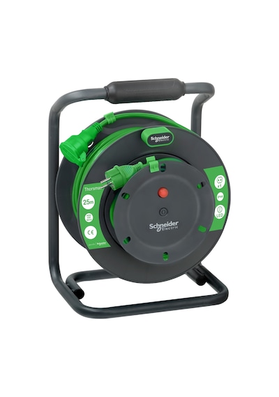 Schneider Thorsman Geniş Kablo Makarası 25M IP44 HO5 3G1.5 Kablo Topraklı - IMT33151