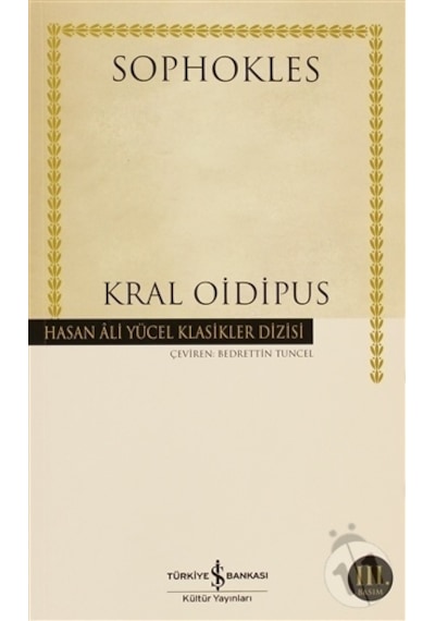 Iş Bankası Yayınları Kral Oidipus