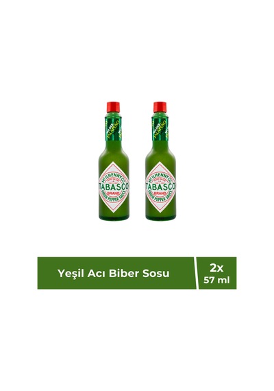 Yeşil Acı Biber Sosu 57 Ml X2