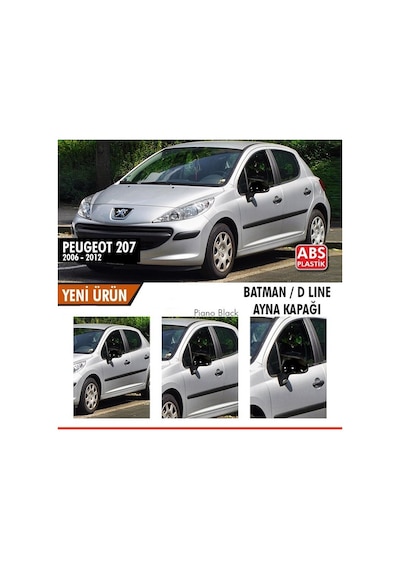 Peugeot 207 Batman Ayna Kapağı 2006-2012