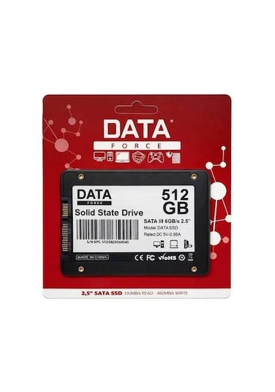 Dataforce Sata3 560/490mbps 2.5" 512gb Ssd Harddısk