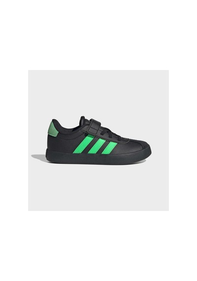 Adidas Vl Court 3.0 El C Unisex Çocuk Sneaker Kk4548 Siyah / Screaming Yeşil / Carb Adidas Vl Court 3.0 El C Unisex Çocuk Sneaker Kk4548 Siyah / Screaming Yeşil / Carb