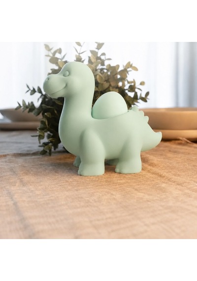 Alvera Dinozor Yumurtalık 3d Baskı Sevimli Eggosaurus Yumurta Tutucu-mint Mint Yeşili