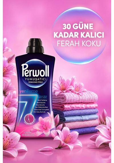 Yenileme Etkili Yumuşatıcı Çiçek Ferahlığı 1,2l 1000'li Set