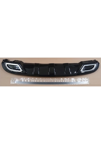 Hyundai İ20 Difüzör Arka Tampon Eki Egzoz Görünümlü Düfüzör