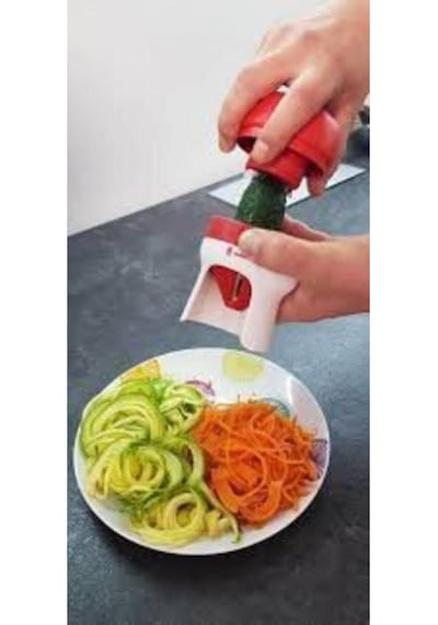 Sebze Spirali Handy Spiral Kırmızı