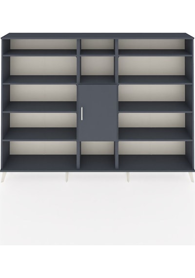 Arges Dolap 12 Raflı Tek Kapaklı 220x30x163 Antrasit-antrasit Antrasit - Antrasit Arges Dolap 12 Raflı Tek Kapaklı 220x30x163 Antrasit-antrasit Antrasit - Antrasit