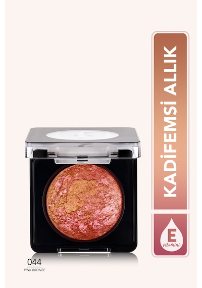 Flormar Işıltılı Fırınlanmış Allık - Baked Blush-On - 044 Pink Rose - 8682536051446