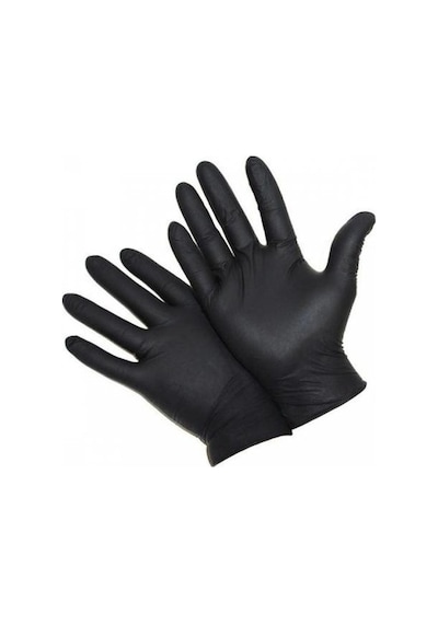 Has-Pet Pudrasız Siyah Nitril Muayene Eldiveni 100'lü x 20 Paket