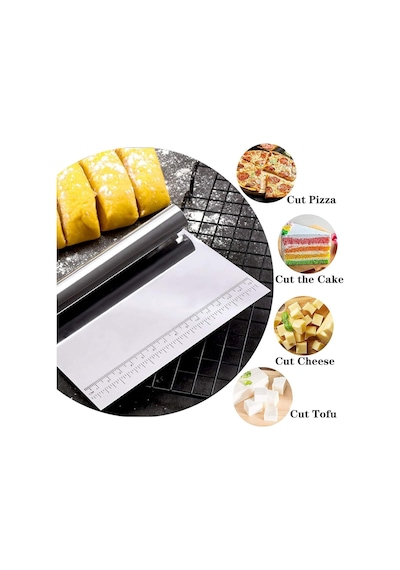 Jouis Hamur Kesici Çelik,metal Hamur Sıyrıcı,pasta Sıyırma Aparatı,hamur Dilimleyici,pasta Ve Pastacılık İçin Diğer