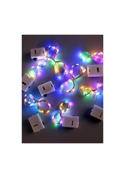 2 Metre Rgb Mini Güç Kutulu Peri Led Rgb