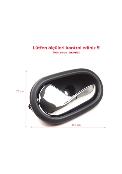 Sol İç Kapı Kolu Renault Symbol Mk3 Dacia Sandero Stepway 2 İçin