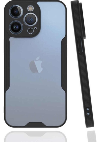 Apple Uyumlu iPhone  13 Pro Kılıf Colorful Kamera Korumalı Silikon Kapak