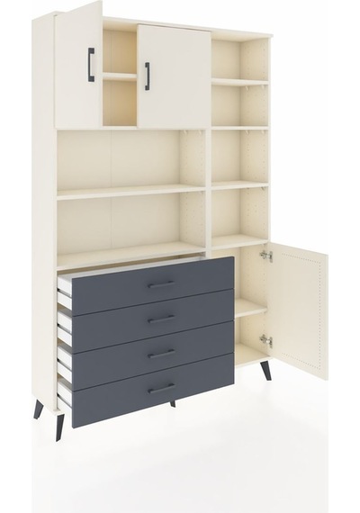 Arges Dolap 9 Raflı 4 Çekmeceli 3 Kapaklı 132x30x195 Aytaşı-aytaşı/antrasit Aytası/antrasıt Arges Dolap 9 Raflı 4 Çekmeceli 3 Kapaklı 132x30x195 Aytaşı-aytaşı/antrasit Aytası/antrasıt