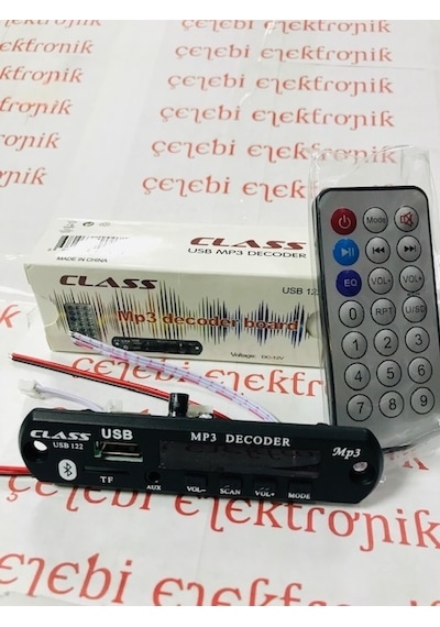 Oto Teyp Çevirici Bluetooth Telefon Görüşmeli Usb/aux/uk N11.552