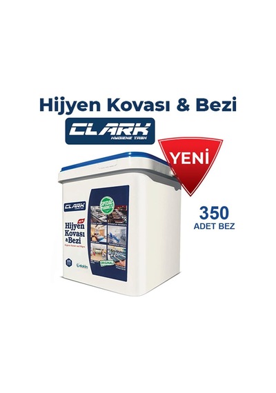 Clark Hijyen Kovası Ve Bezi 350 Adet N11.8417