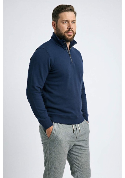 Defacto Regular Fıt Sweatshirt H1658ax26spnv64 Lacivert-nv64