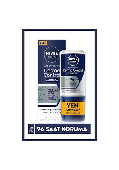 Nivea Derma Control Clinical Perspirant Erkek Roll-On 50 ML