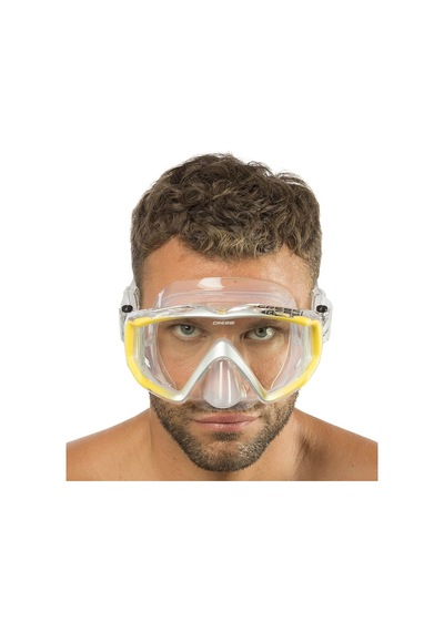 Parumarin Cressi Liberty Clear/Yellow Dalış Ve Yüzme Maskesi