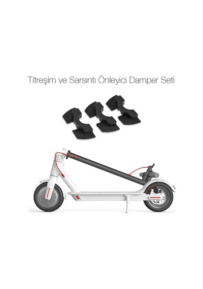Xiaomi M365 Scooter için Kauçuk Titreşim Sarsıntı Önleyici Dampe