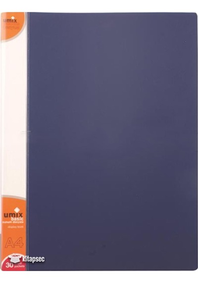 Umix Basic Sunum Dosyası 30'lu Mavi N11.668
